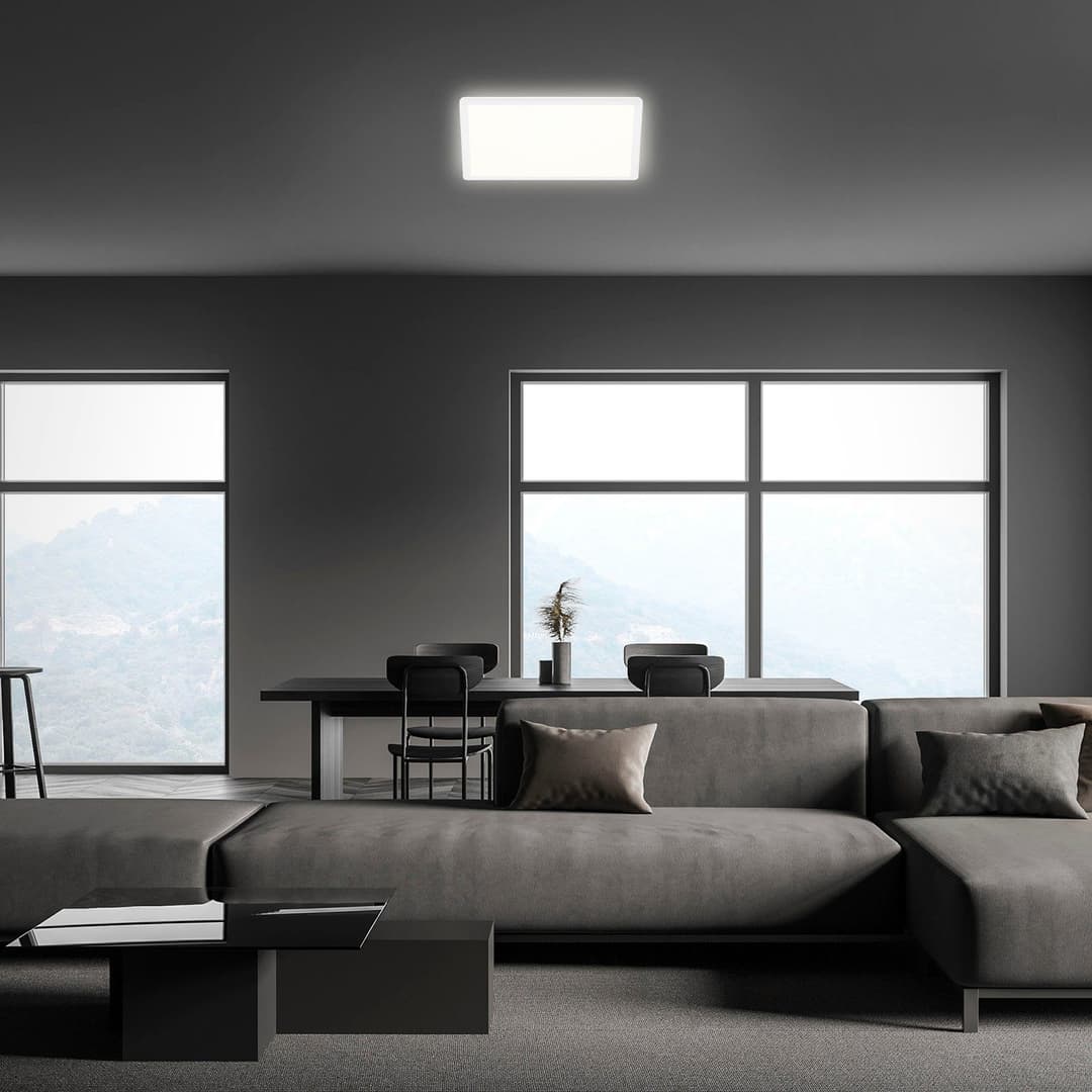 Briloner Leuchten LED Panel 7156416 SLIM | Weiß