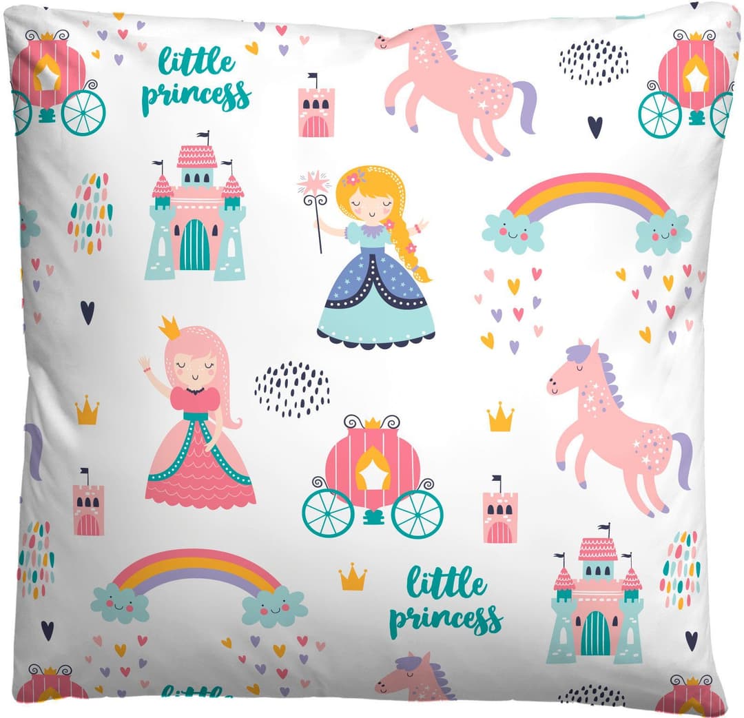 Biberna Bettwäsche kleine Prinzessin | Mehrfarbig