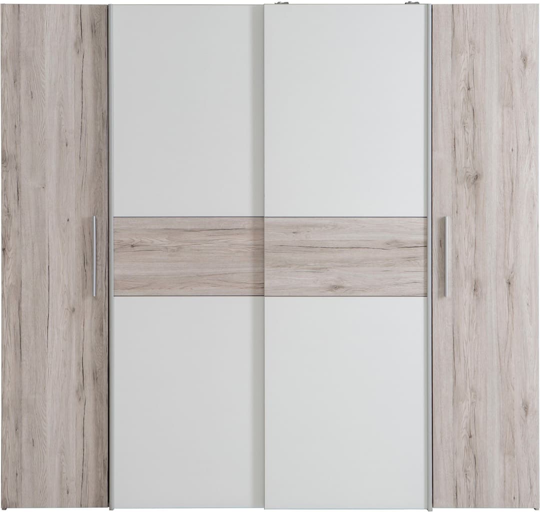 FORTE Kleiderschrank Kalixtus | Holztöne