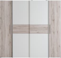 FORTE Kleiderschrank Kalixtus | Holztöne