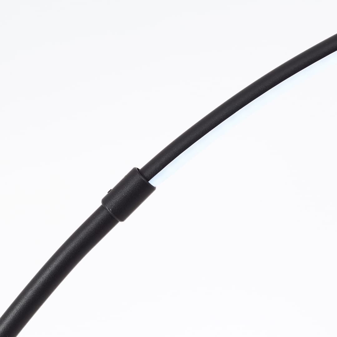 OTTO home Bogenlampe Irria | Schwarz