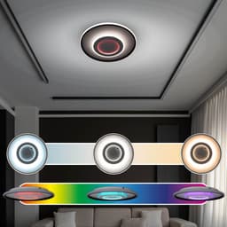 OTTO home LED Deckenleuchte Kessara | Weiß