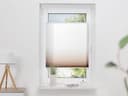 K-HOME Plissee Farbverlauf Sunrise | Braun 5