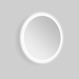 welltime LED-Lichtspiegel Aura | Silber