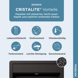Schock Oslo Granitspüle | Schwarz