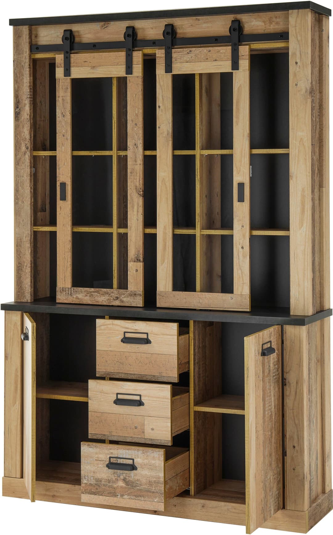 Home affaire Buffet SHERWOOD | Holztöne
