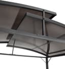 KONIFERA Grillpavillon Roma | Grau 5