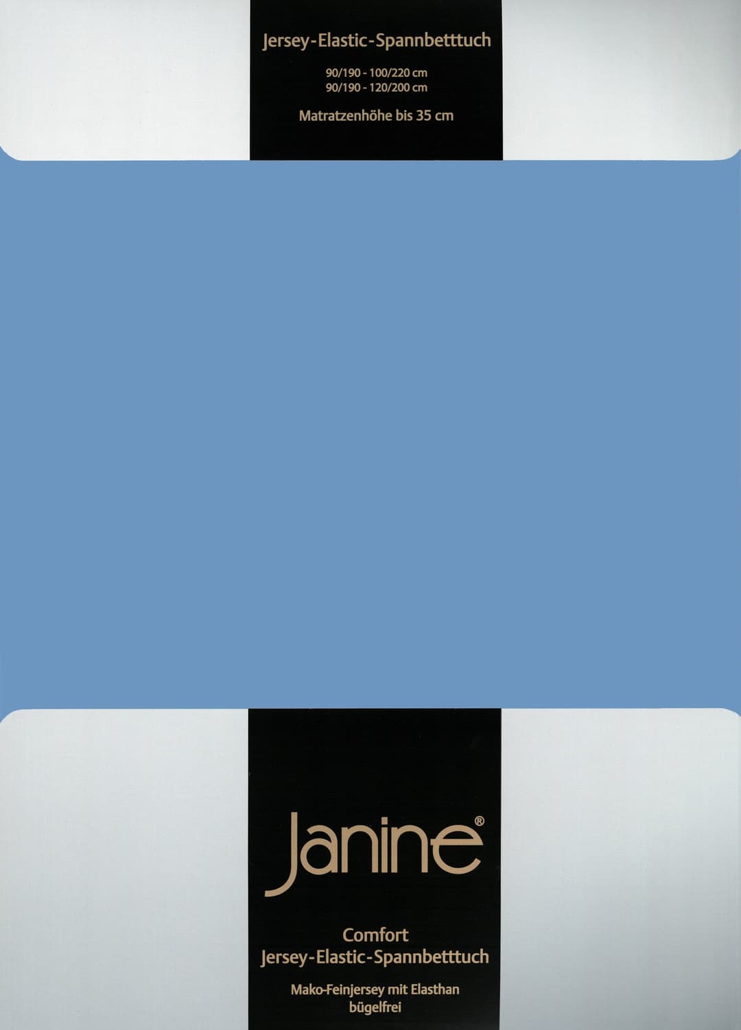 Janine Spannbettlaken ELASTIC 5002 | Blau