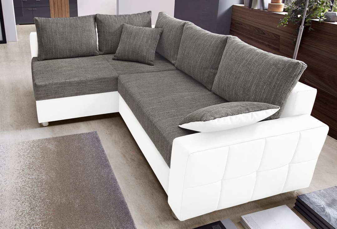 COLLECTION AB Ecksofa Parma L-Form | Mehrfarbig