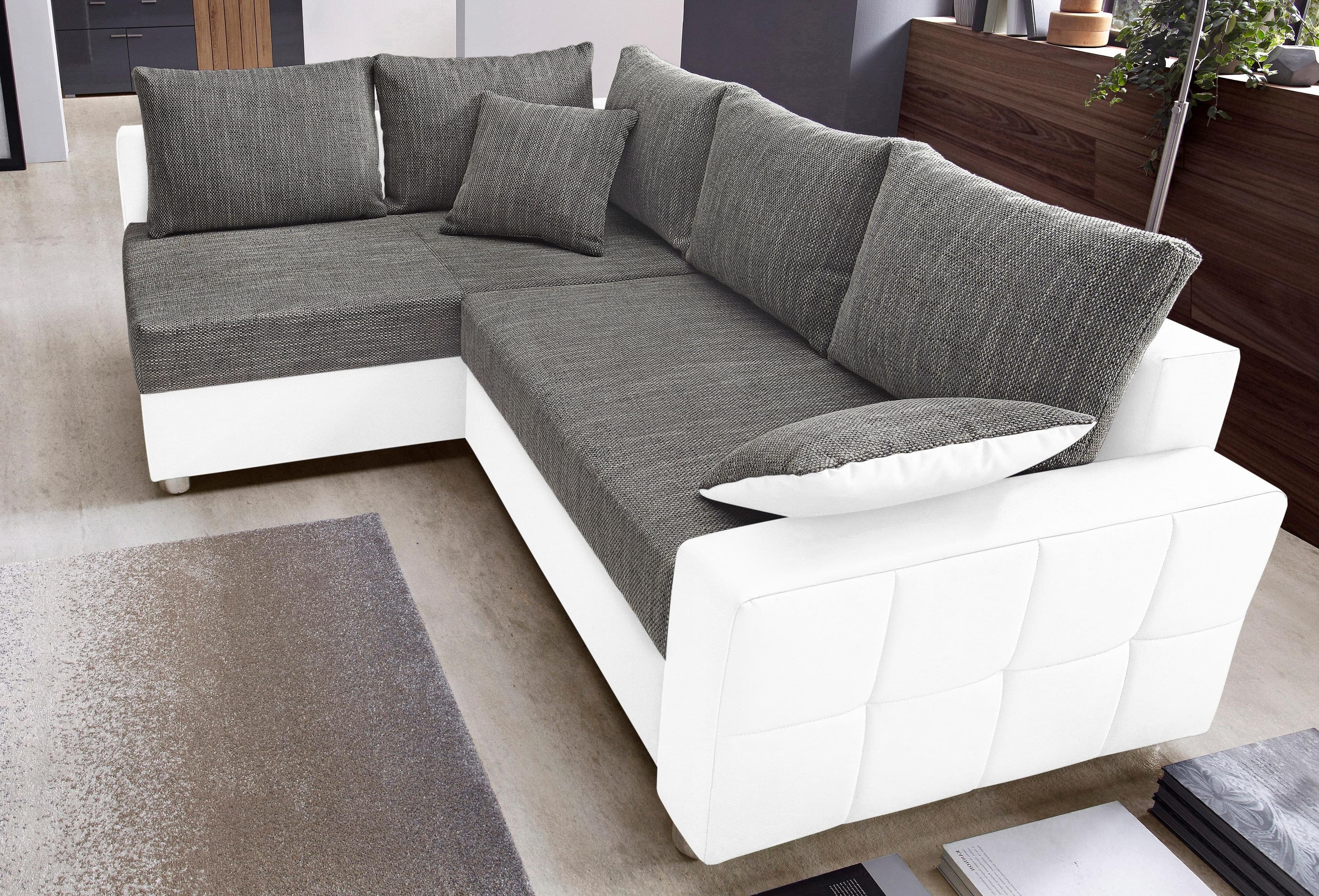 COLLECTION AB Ecksofa Parma L-Form | Mehrfarbig
