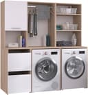Parisot Mehrzweckschrank-Set Laundry 4 | Weiß