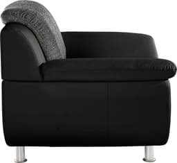 TRENDMANUFAKTUR Sessel Rondo 3 | Schwarz