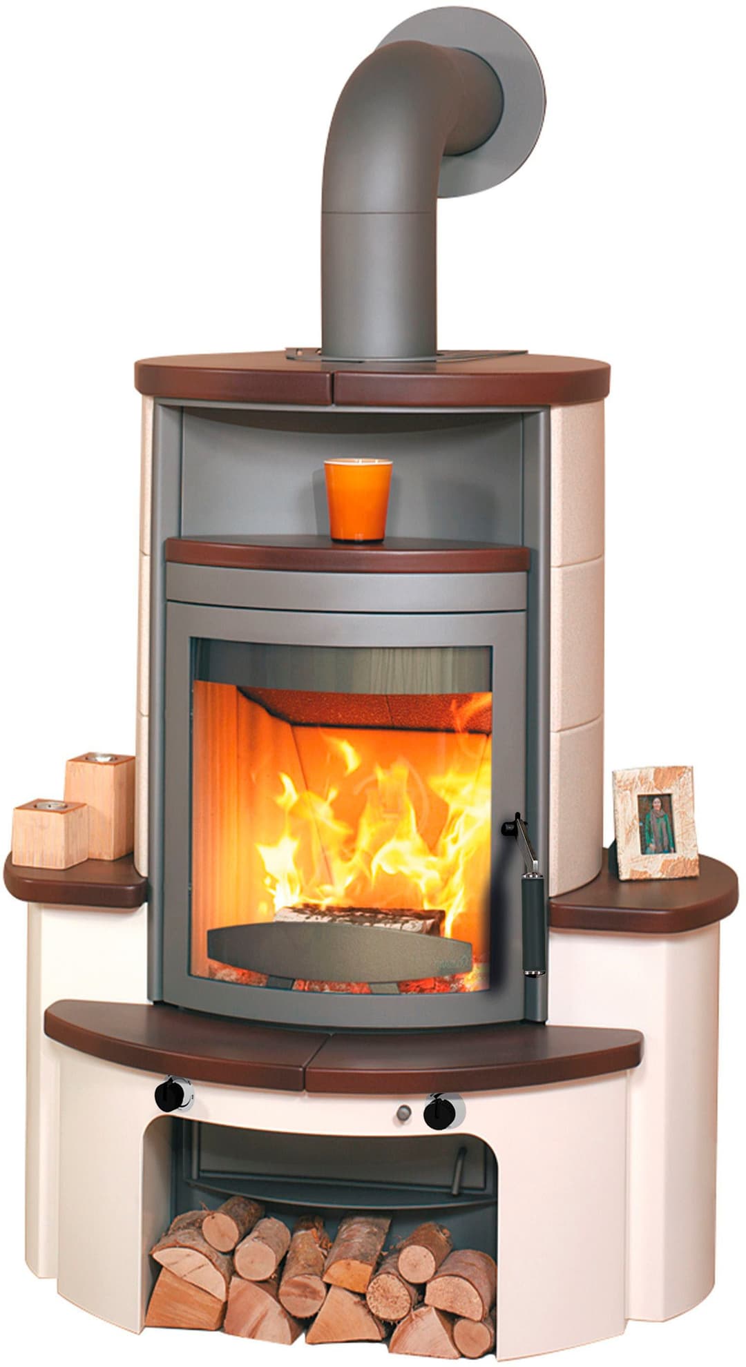 HARK Kaminofen Avenso GT ECOplus | Braun