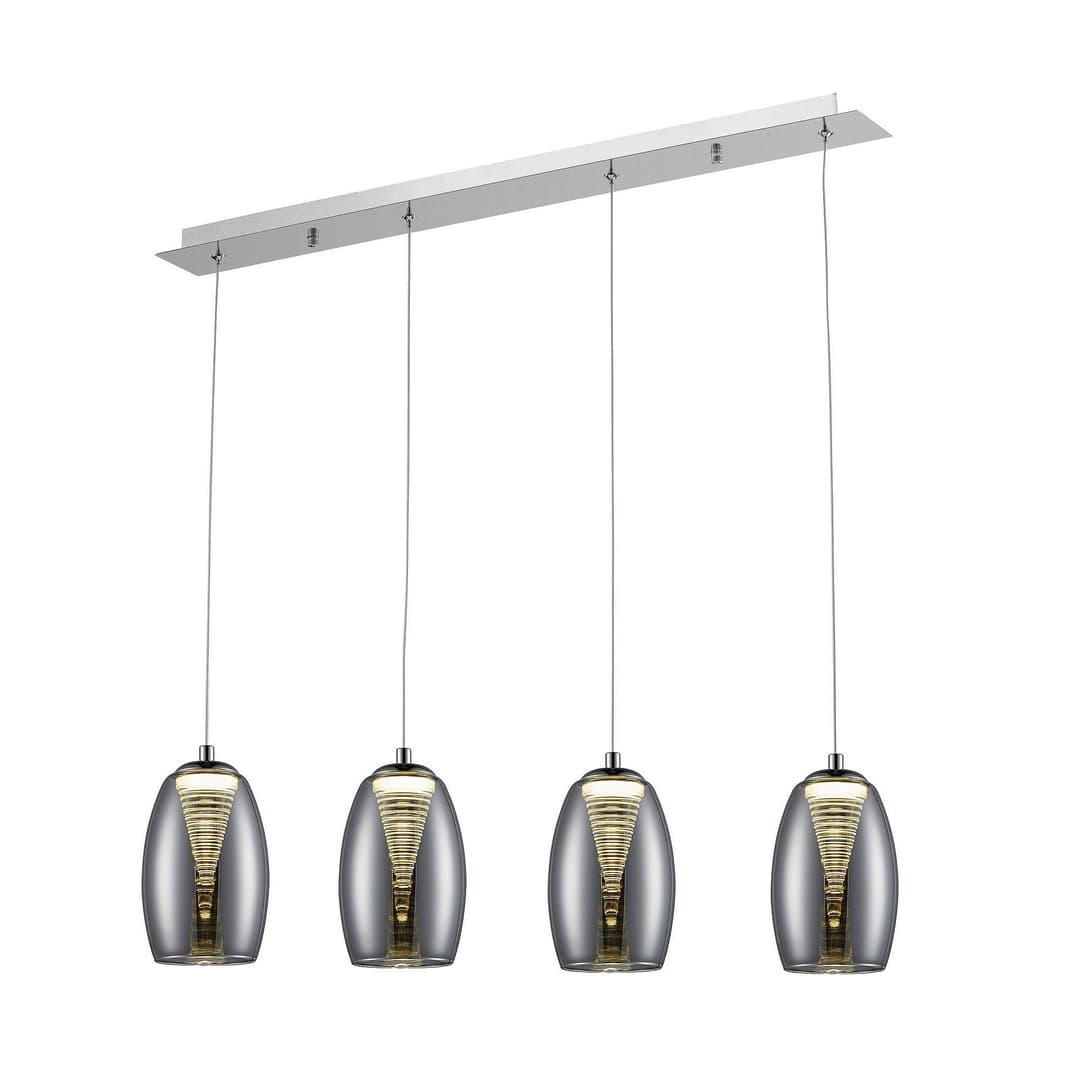 Brilliant Pendelleuchte Metropolis | Mehrfarbig