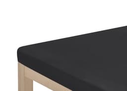 OTTO home Spannbettlaken Topper Basic | Schwarz