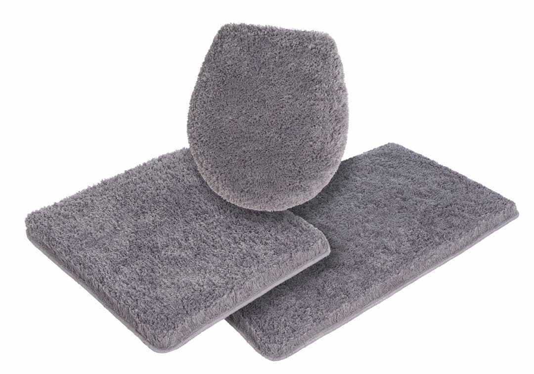 Möve Badematte Superwuschel | Grau