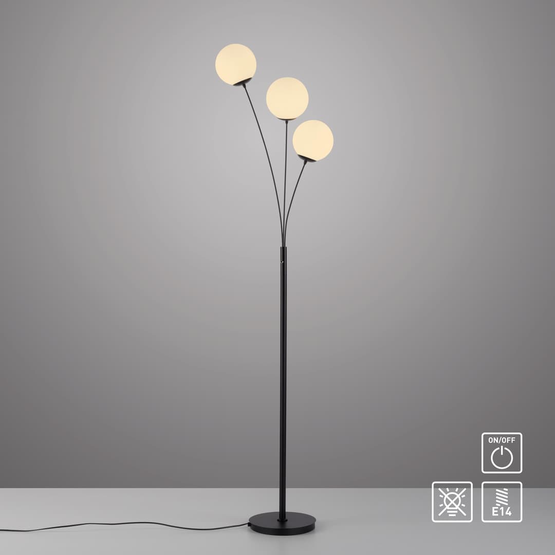 OTTO home Stehlampe Nellin | Schwarz