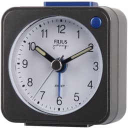 FILIUS zeitdesign Quarzwecker Reisewecker | Grau