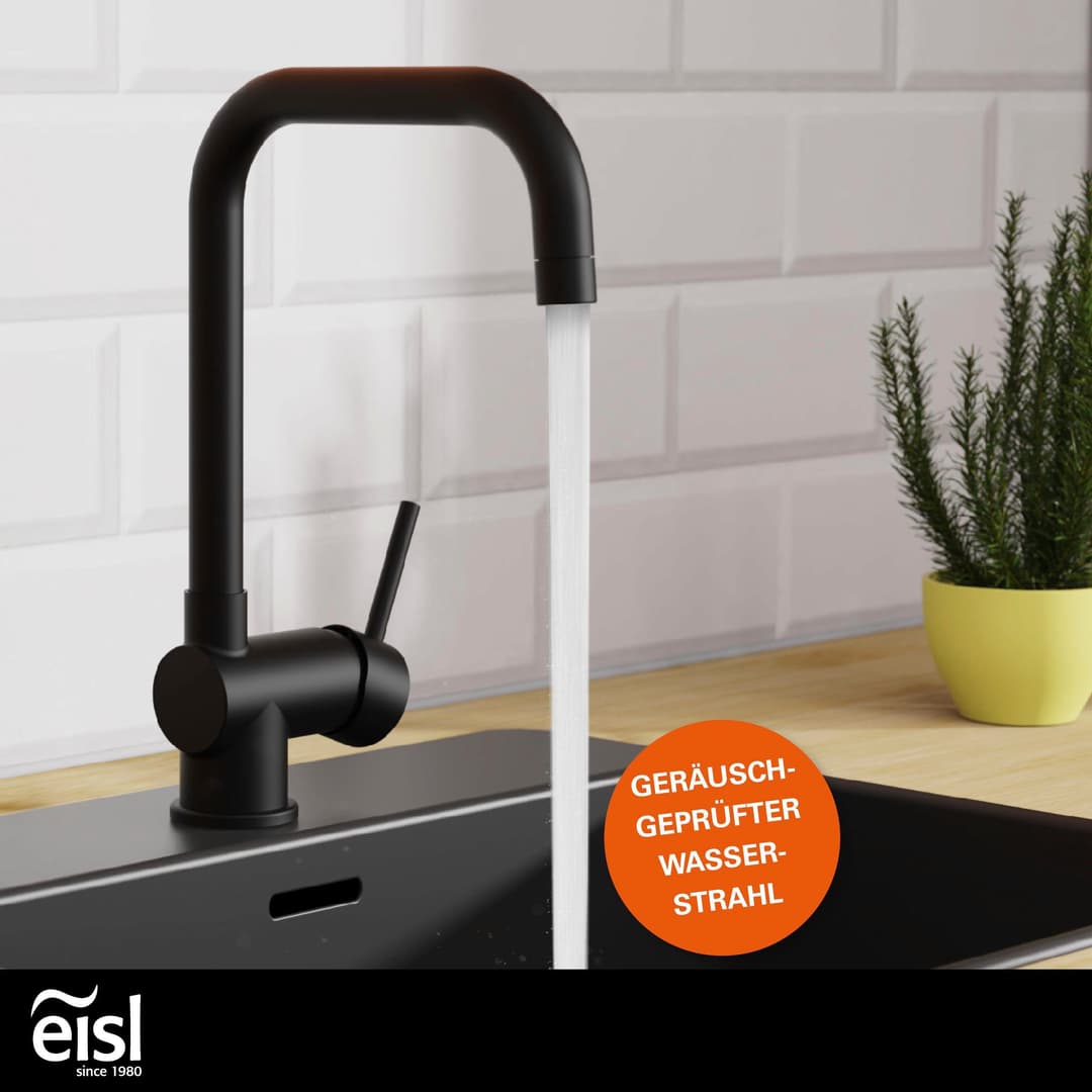 Eisl Spültischarmatur Futura | Schwarz