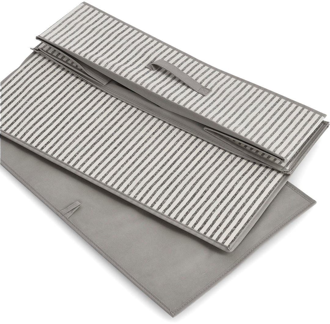 Zeller Present Aufbewahrungsbox Stripes | Beige