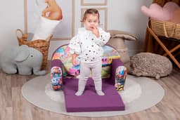 Knorrtoys® Sofa Happy train | Lila