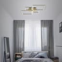 Briloner Leuchten LED Deckenleuchte FRAME | Braun 3