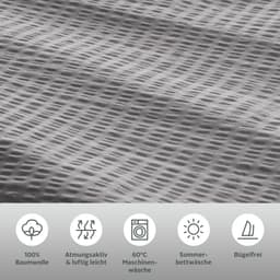 OTTO home Bettwäsche Sari2 | Grau