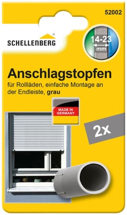 SCHELLENBERG Rollladen-Anschlagstopper | Grau
