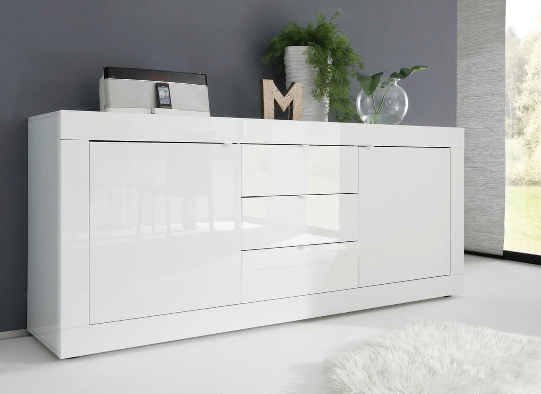 Home affaire Sideboard Basic | Weiß