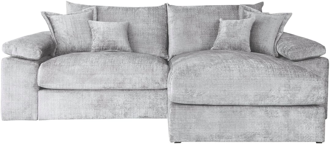 Home affaire Ecksofa Soft&Cosy XL L-Form | Grau