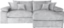 Home affaire Ecksofa Soft&Cosy XL L-Form | Grau