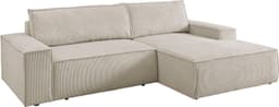 Home affaire Ecksofa SHERWOOD L-Form | Beige