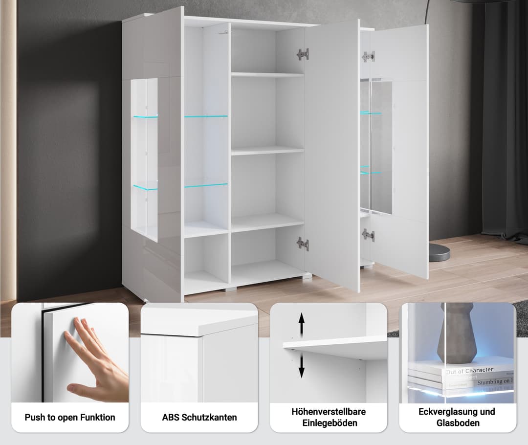OTTO home Highboard Kenia | Holztöne