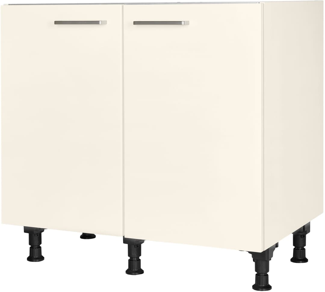 nobilia® Spülenschrank "Touch" | Beige