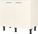 nobilia® Spülenschrank "Touch" | Beige