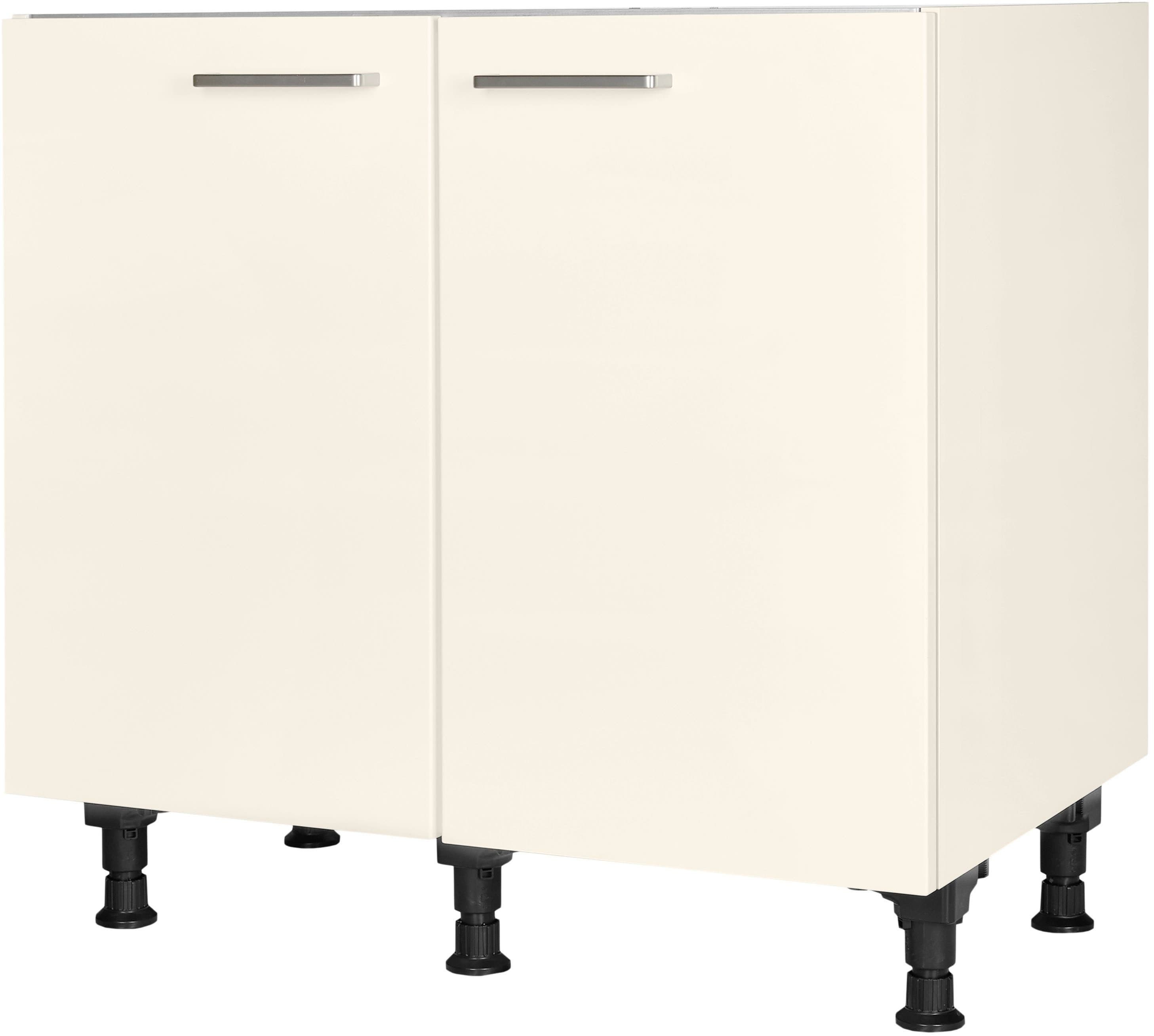 nobilia® Spülenschrank "Touch" | Beige