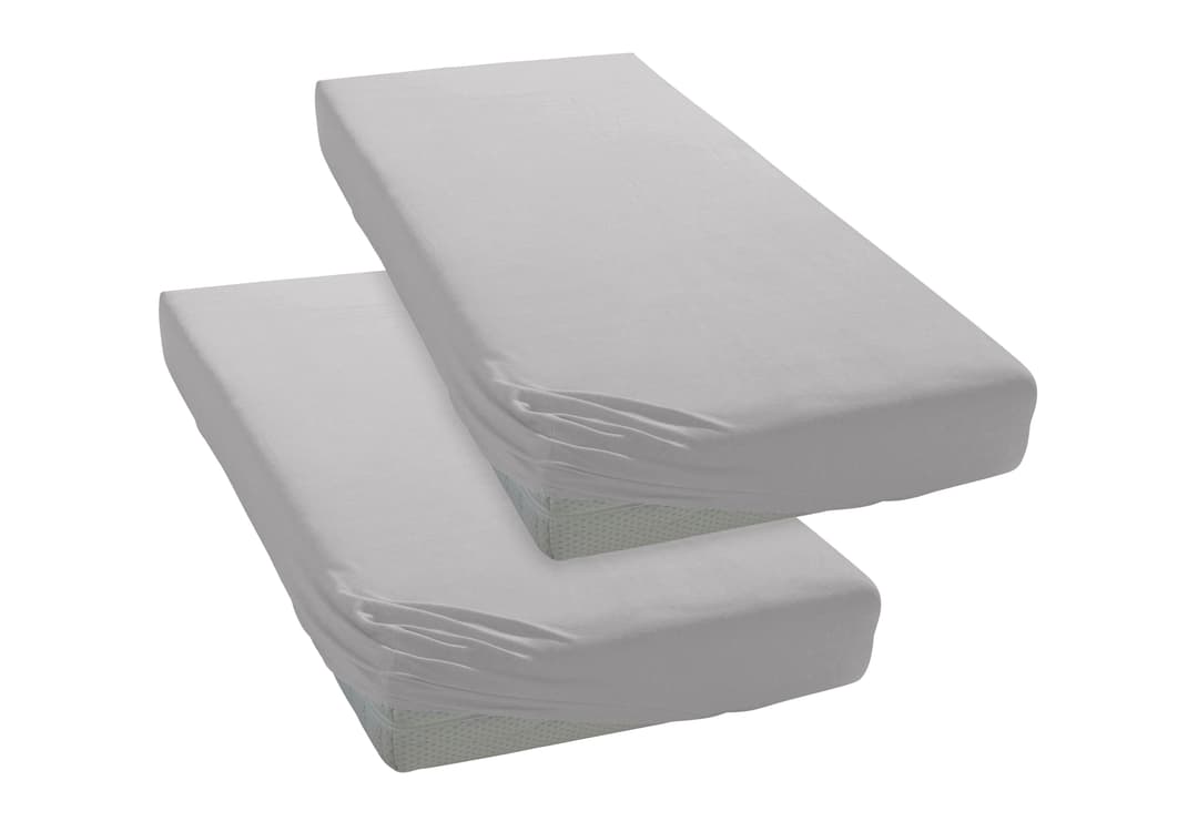 OTTO home Spannbettlaken PHYSALIS Comfort | Grau
