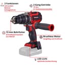 Einhell Akku-Schlagbohrschrauber PROFESSIONAL TP-CD 18/70 BL | Rot 4