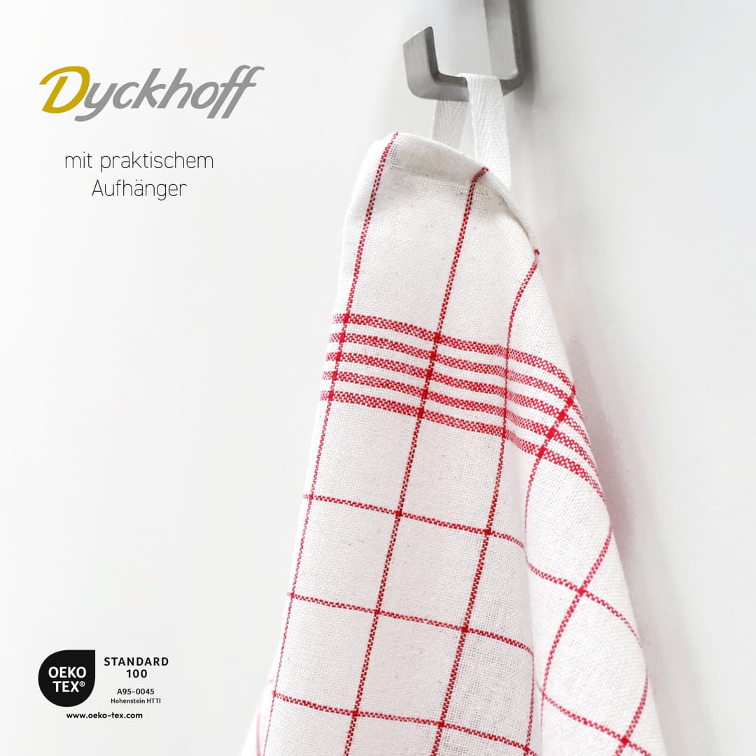 Dyckhoff Geschirrtuch KARO | Mehrfarbig