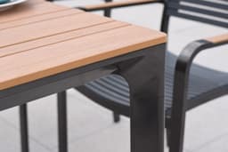 Merxx Gartentisch rechteckig | Holztöne