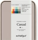 Schlafgut Spannbettlaken CASUAL | Beige 4