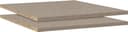 rauch Einlegeboden Zubehör für Rauch-Schwebetürenschränke BLUE | Beige 2