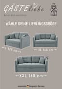 Jockenhöfer Gruppe Schlafsofa Leon | Grau 3