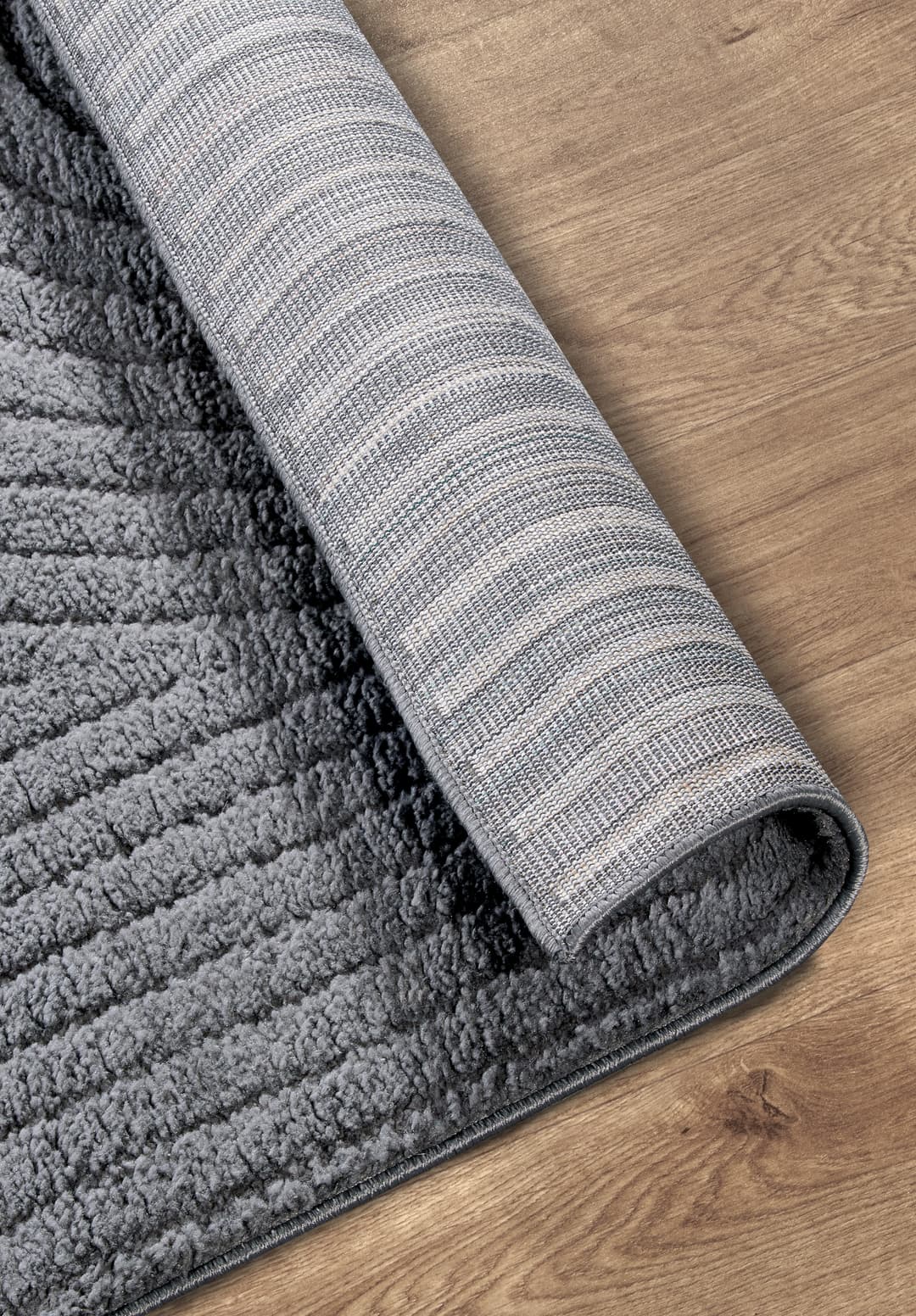 ELLE DECORATION Cosy Panglao Designteppich | Grau