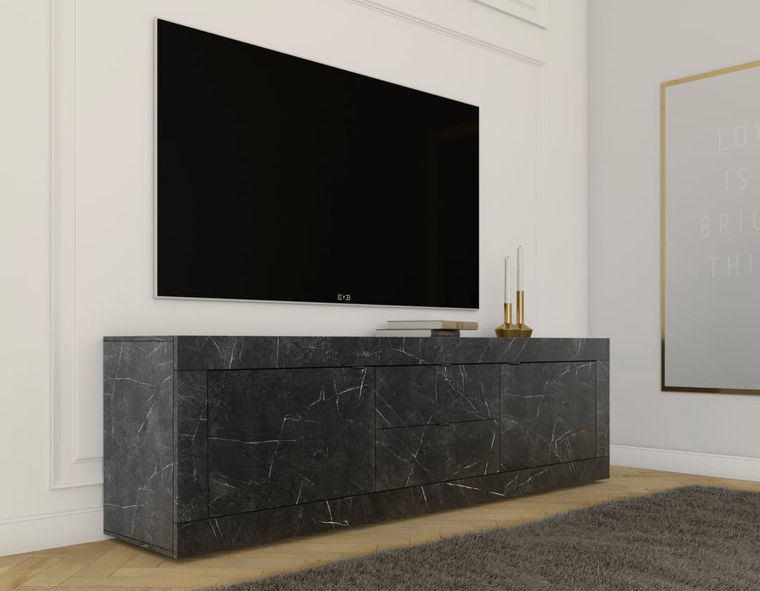 Home affaire Lowboard Basic | Schwarz