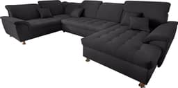DOMO collection Wohnlandschaft Franzi | Grau