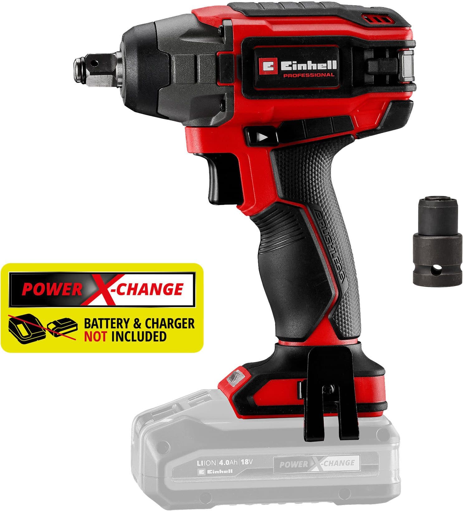 Einhell Akku-Schlagschrauber IMPAXXO 18/230 | Rot