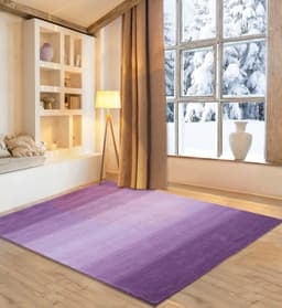 OTTO home Wollteppich Lessach | Lila
