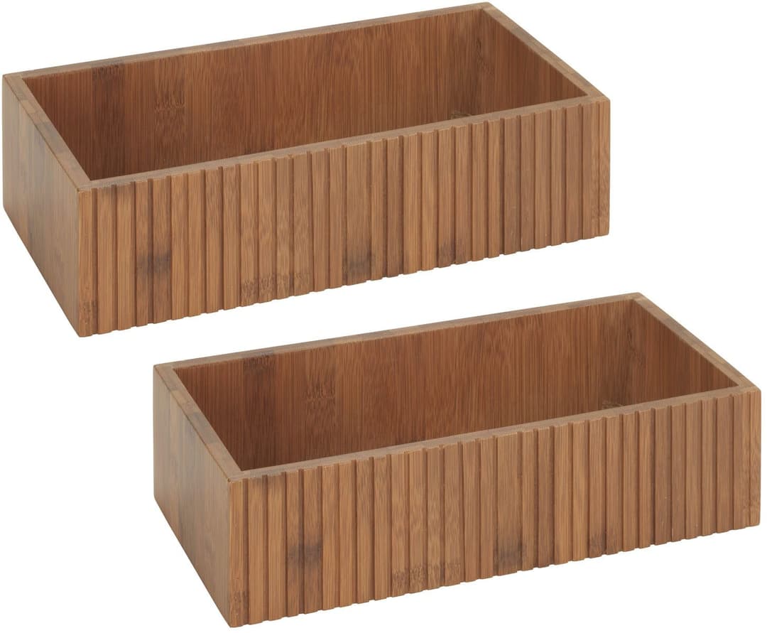 WENKO Aufbewahrungsbox Mera | Braun