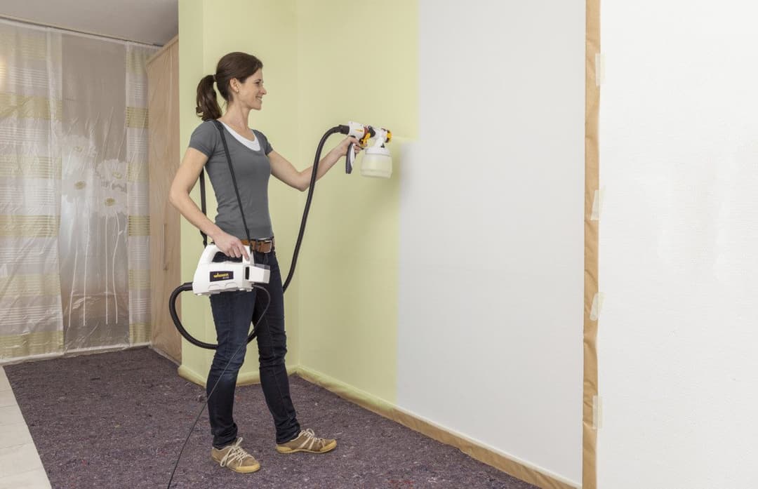 WAGNER Farbsprühpistole Wall Sprayer W 450 | Weiß
